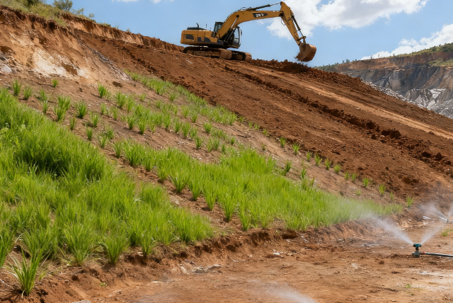 深耕生態修複領域，水蜜桃视频在线播放團粒分析儀成功應用於礦山水蜜桃视频在线播放改良工程